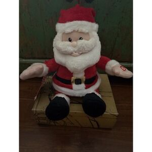 Avon Interactive Talking‎ Plush Santa Christmas Holiday Toy 2011 Tested Works